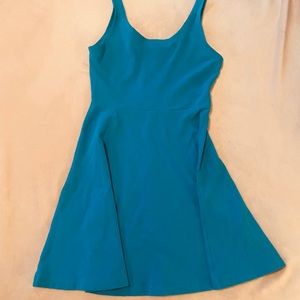 Teal Skater Dress